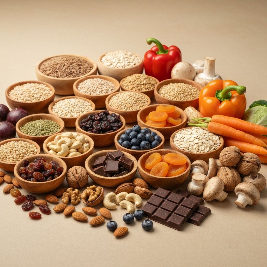 Natürliche Lebensmittelquellen